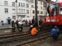 KVB Zug entgleist Koeln Suelz Suelzguertel P030